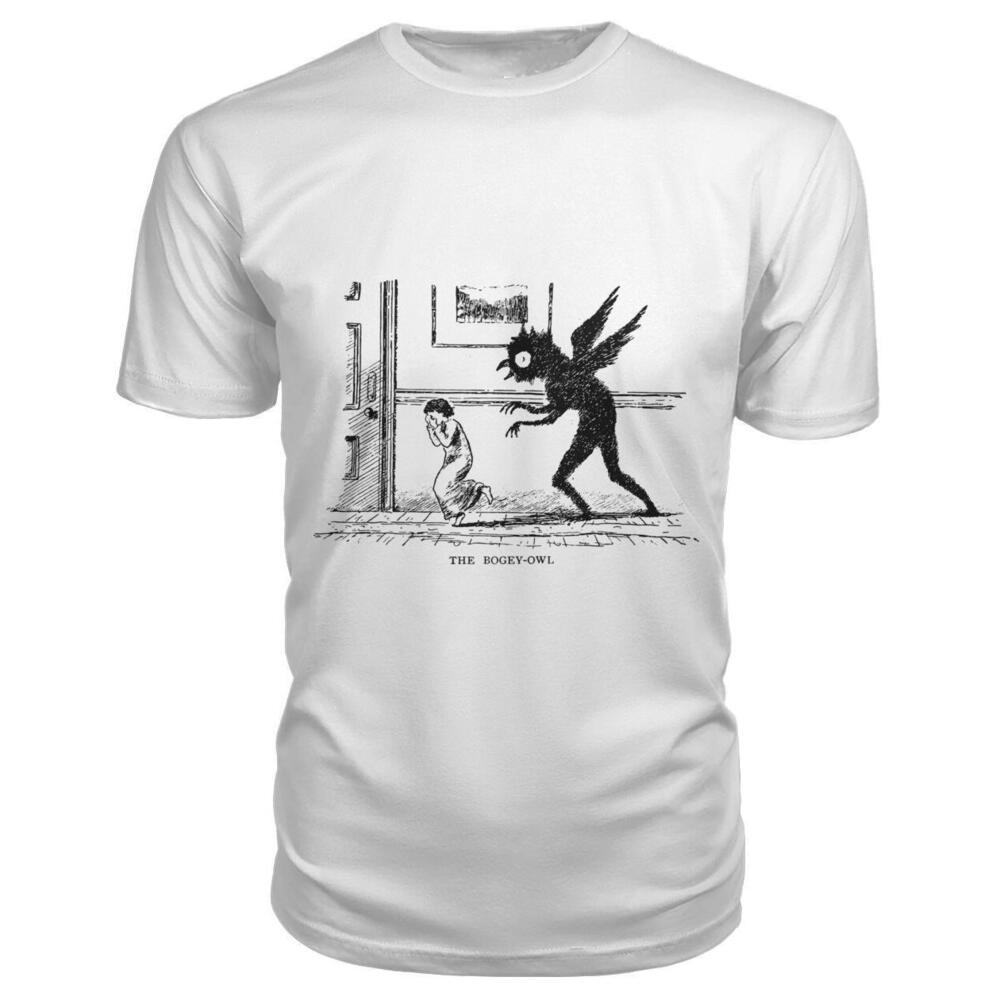 Horror Illustration Bogey Owl Shirt